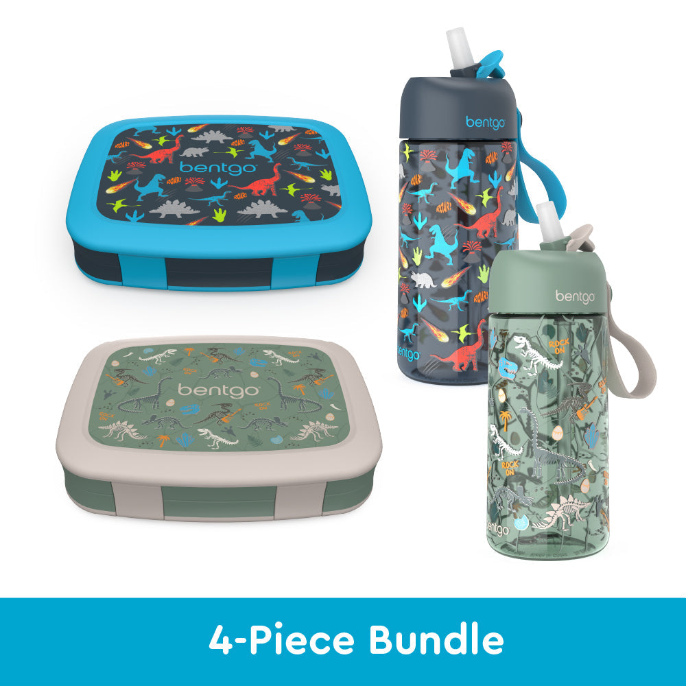 bentgo-kids-prints-lunch-boxes-and-water-bottles-s1 bentgo-lunch-box-bottle-bundle-dinsoaur-fossils-1.jpg