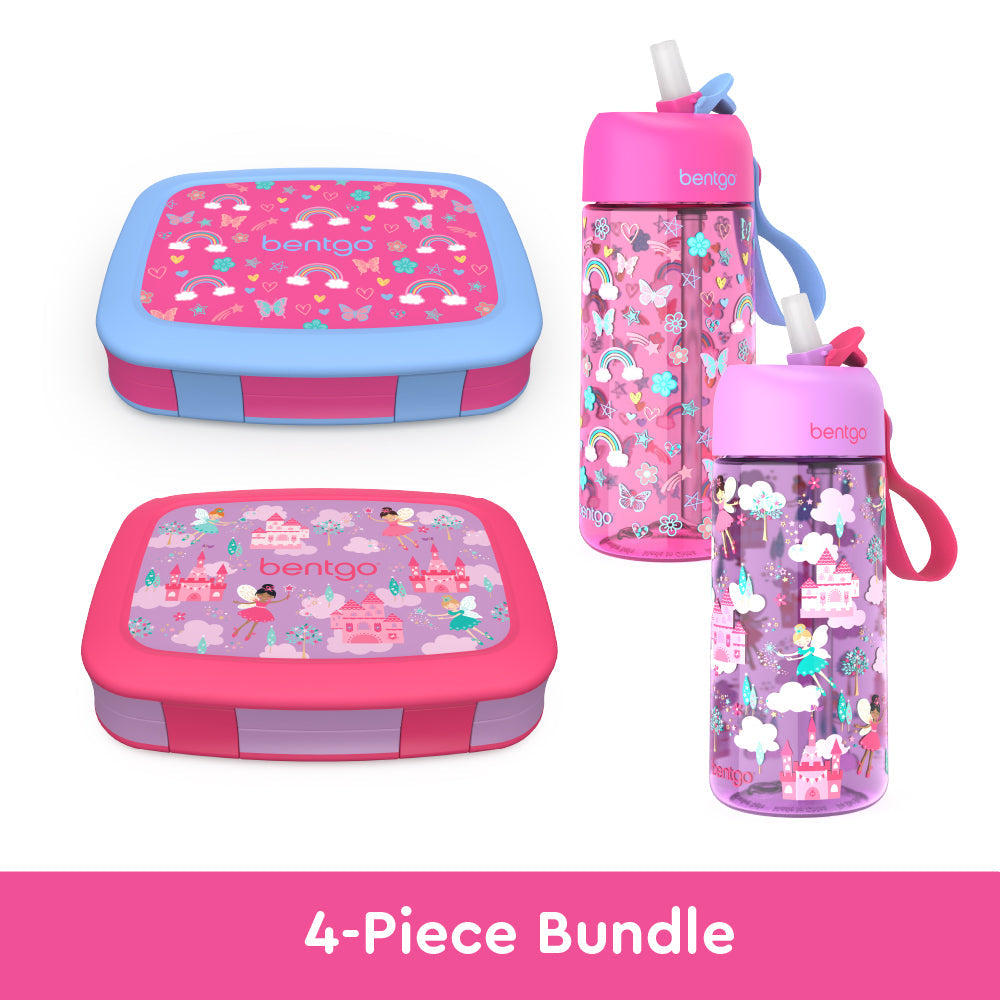 bentgo-kids-prints-lunch-boxes-and-water-bottles-s1 bentgo-lunch-box-bottle-bundle-rainbow-fairy-1.jpg