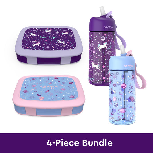 bentgo-kids-prints-lunch-boxes-and-water-bottles-s1 bentgo-lunch-box-bottle-bundle-unicorn-galaxy-1.jpg